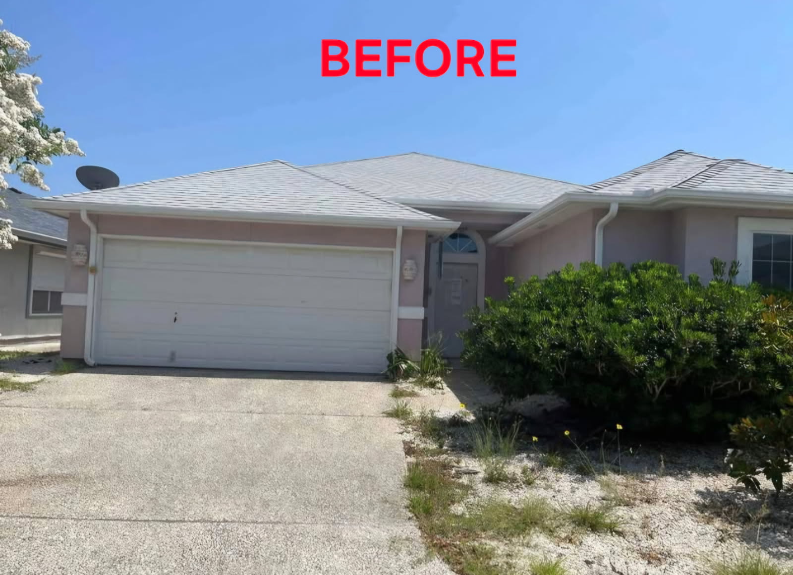 Before — renovation starting point