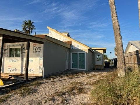 House wrap to finished siding